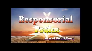 Daily Responsorial Psalm