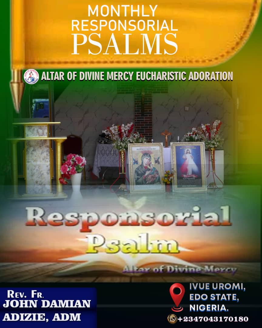 Monthly Responsorial Psalms