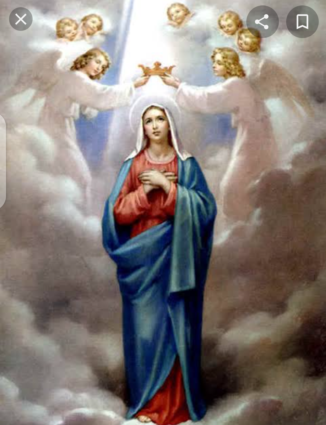 Holy Mary Our Mother Pray for Us